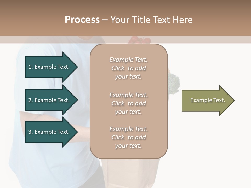 Young Shopper Vitamin PowerPoint Template