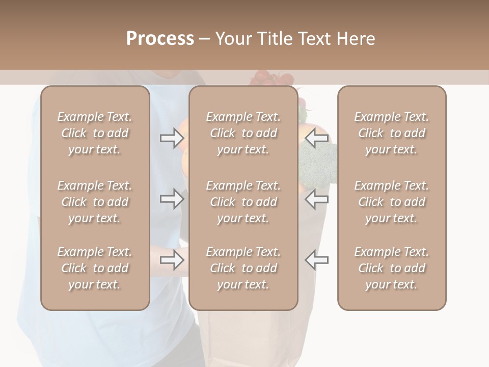 Young Shopper Vitamin PowerPoint Template