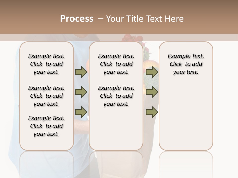 Young Shopper Vitamin PowerPoint Template