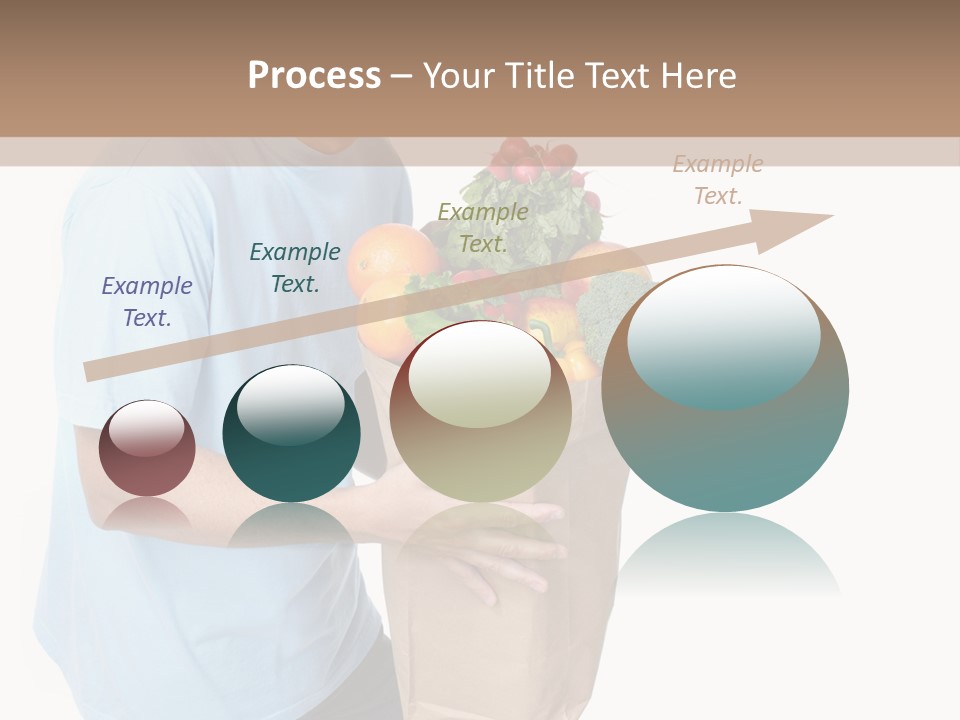 Young Shopper Vitamin PowerPoint Template