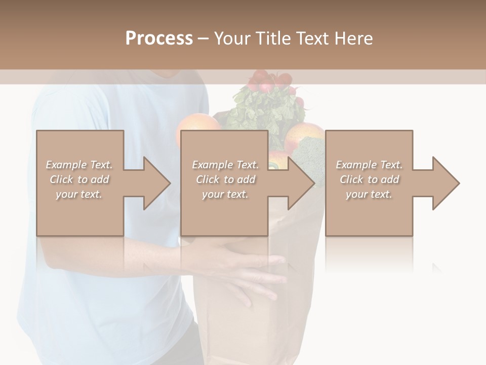 Young Shopper Vitamin PowerPoint Template