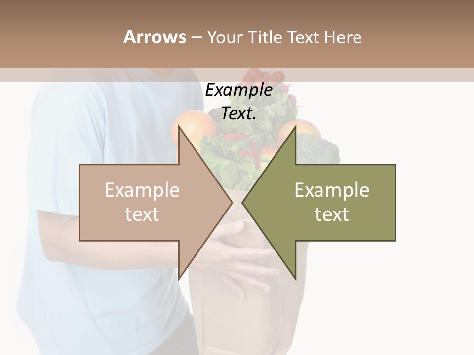 Young Shopper Vitamin PowerPoint Template
