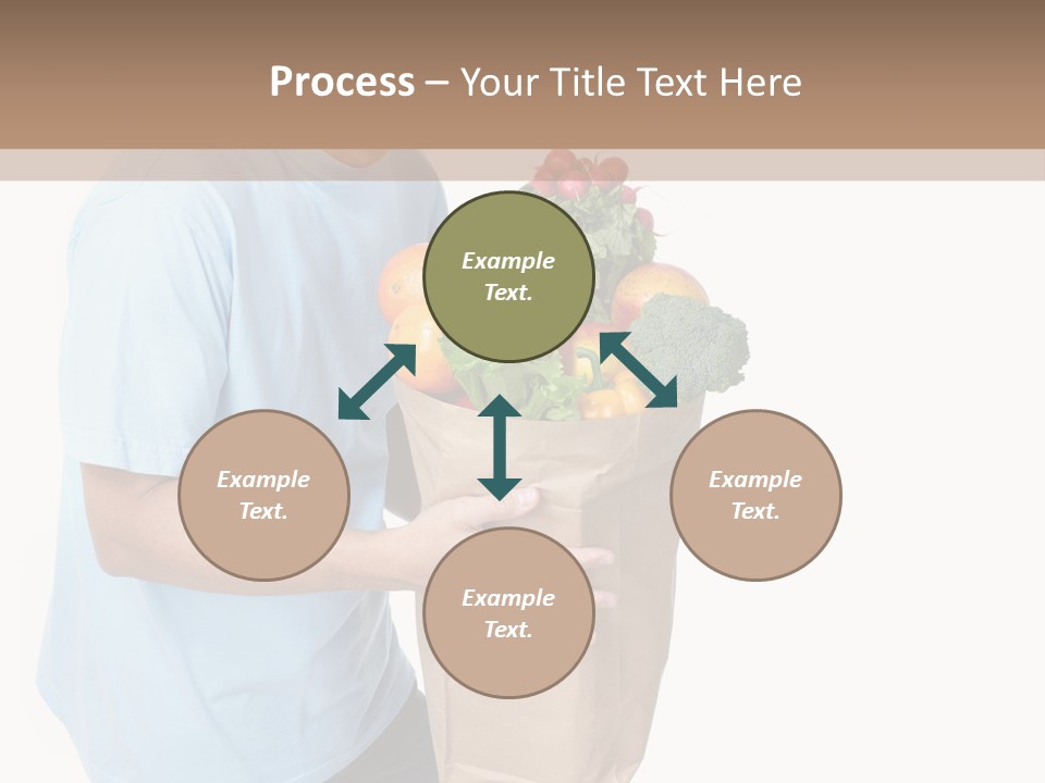 Young Shopper Vitamin PowerPoint Template