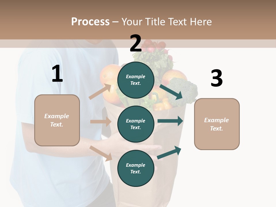 Young Shopper Vitamin PowerPoint Template