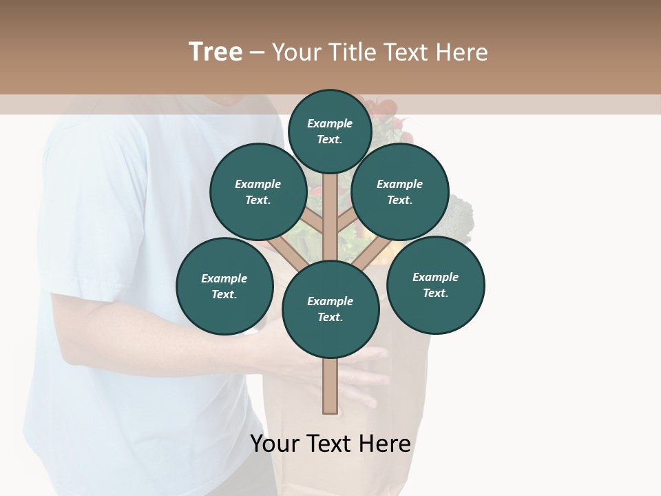 Young Shopper Vitamin PowerPoint Template