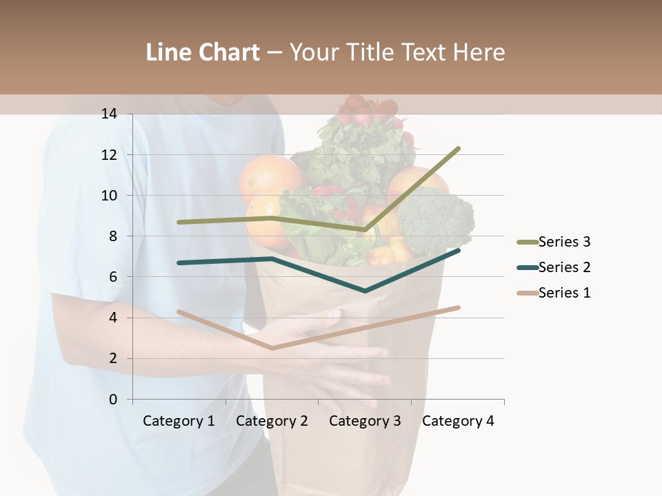 Young Shopper Vitamin PowerPoint Template