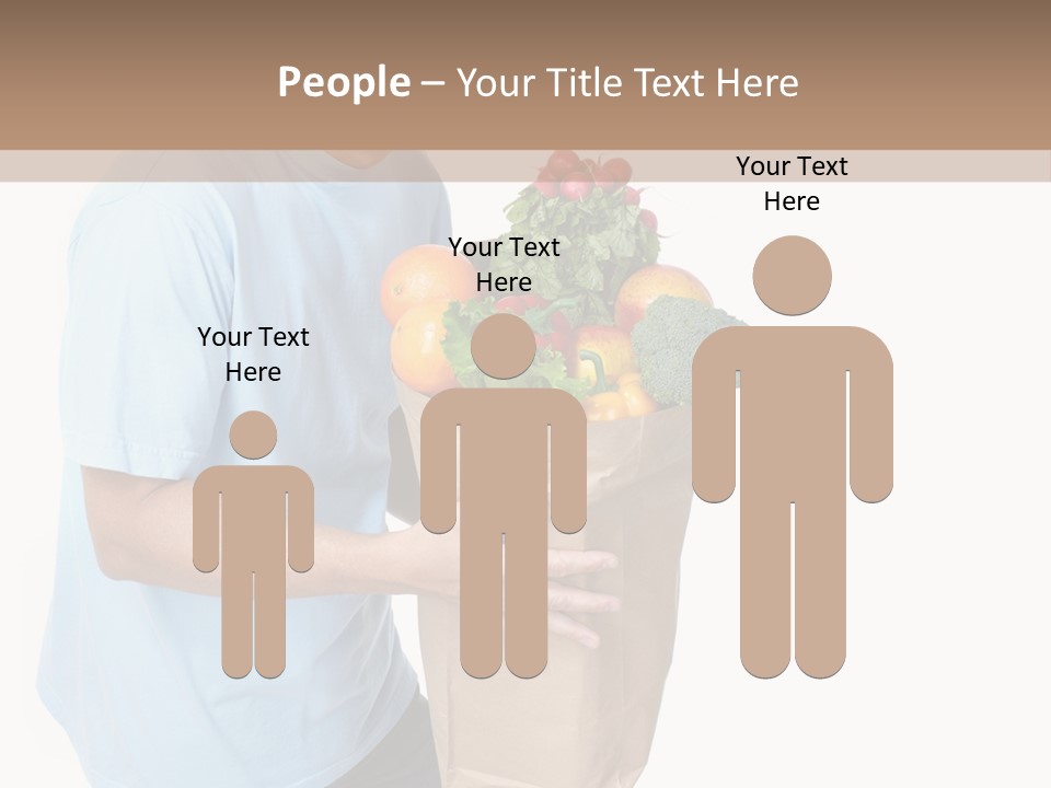 Young Shopper Vitamin PowerPoint Template