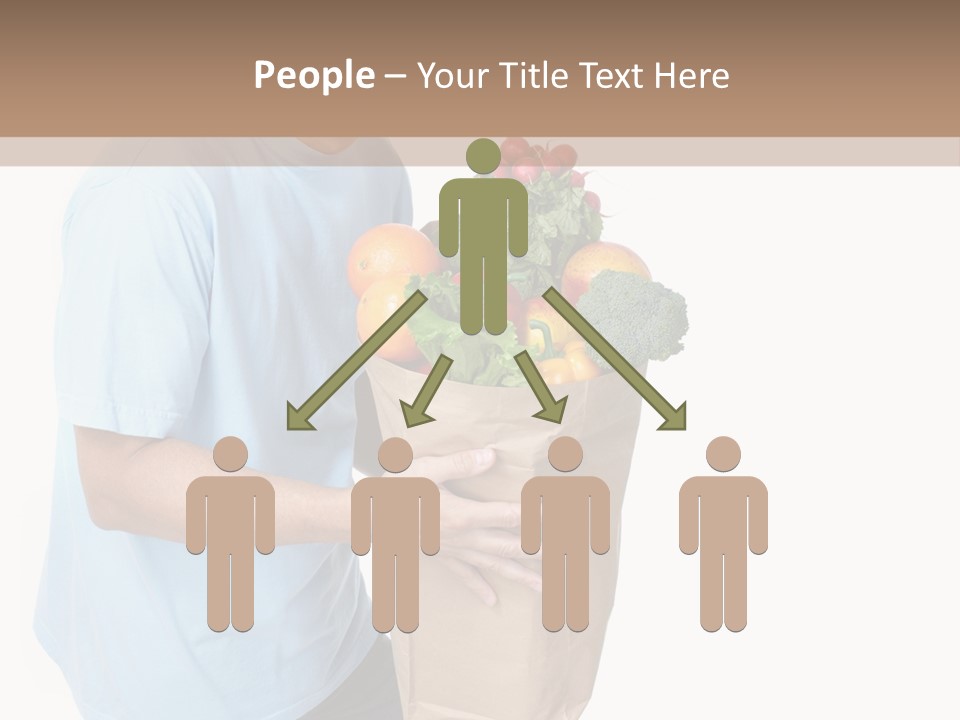 Young Shopper Vitamin PowerPoint Template