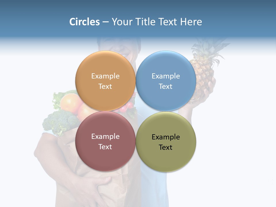 Shopper Customer Vitamin PowerPoint Template