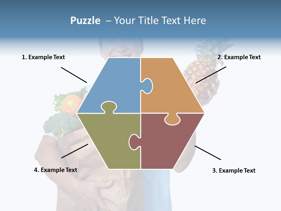 Shopper Customer Vitamin PowerPoint Template
