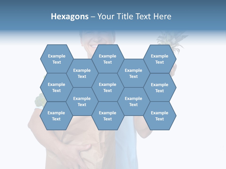 Shopper Customer Vitamin PowerPoint Template