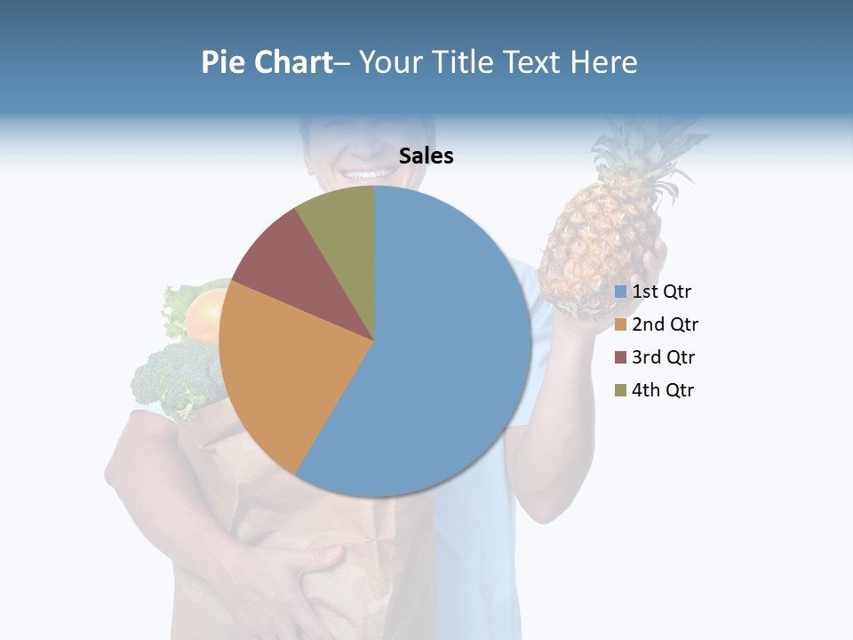 Shopper Customer Vitamin PowerPoint Template