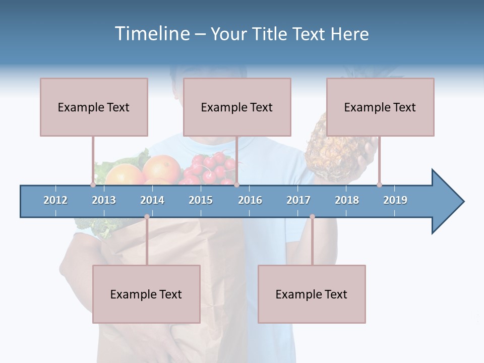 Shopper Customer Vitamin PowerPoint Template