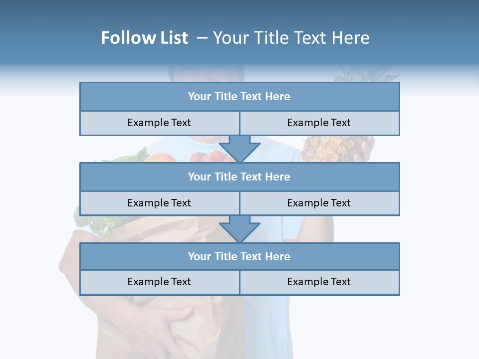 Shopper Customer Vitamin PowerPoint Template