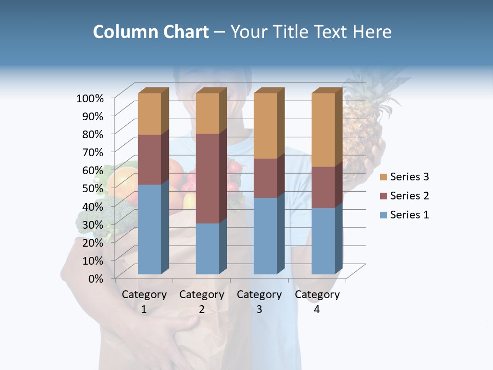 Shopper Customer Vitamin PowerPoint Template