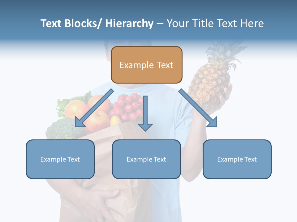 Shopper Customer Vitamin PowerPoint Template