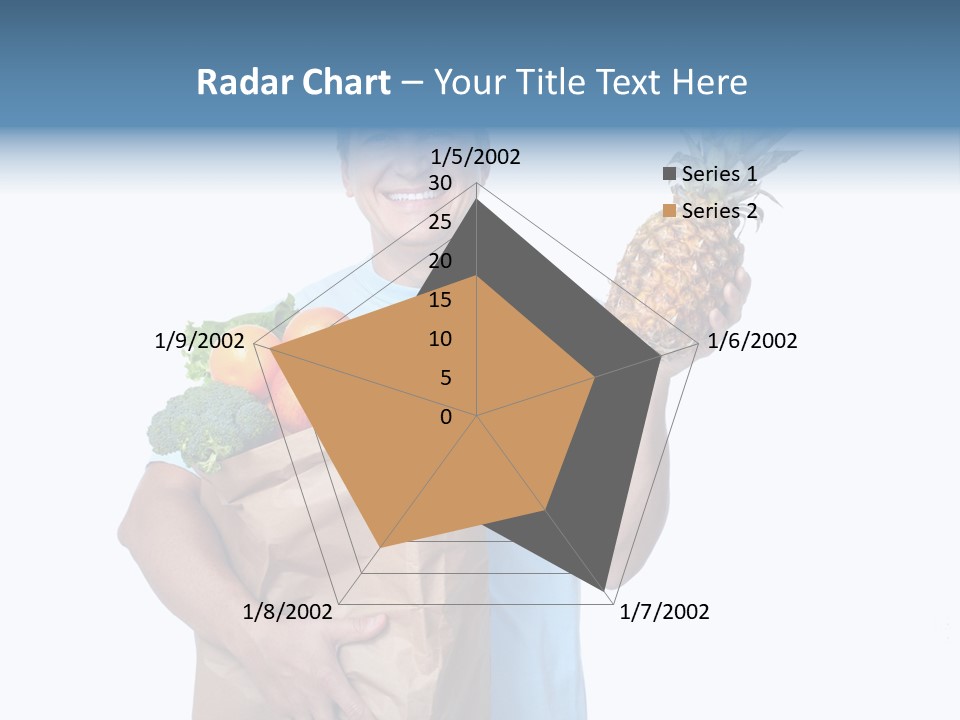 Shopper Customer Vitamin PowerPoint Template