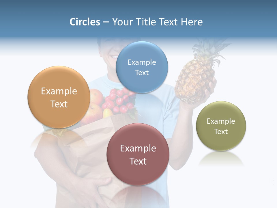 Shopper Customer Vitamin PowerPoint Template