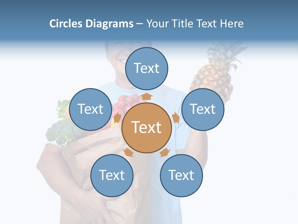 Shopper Customer Vitamin PowerPoint Template
