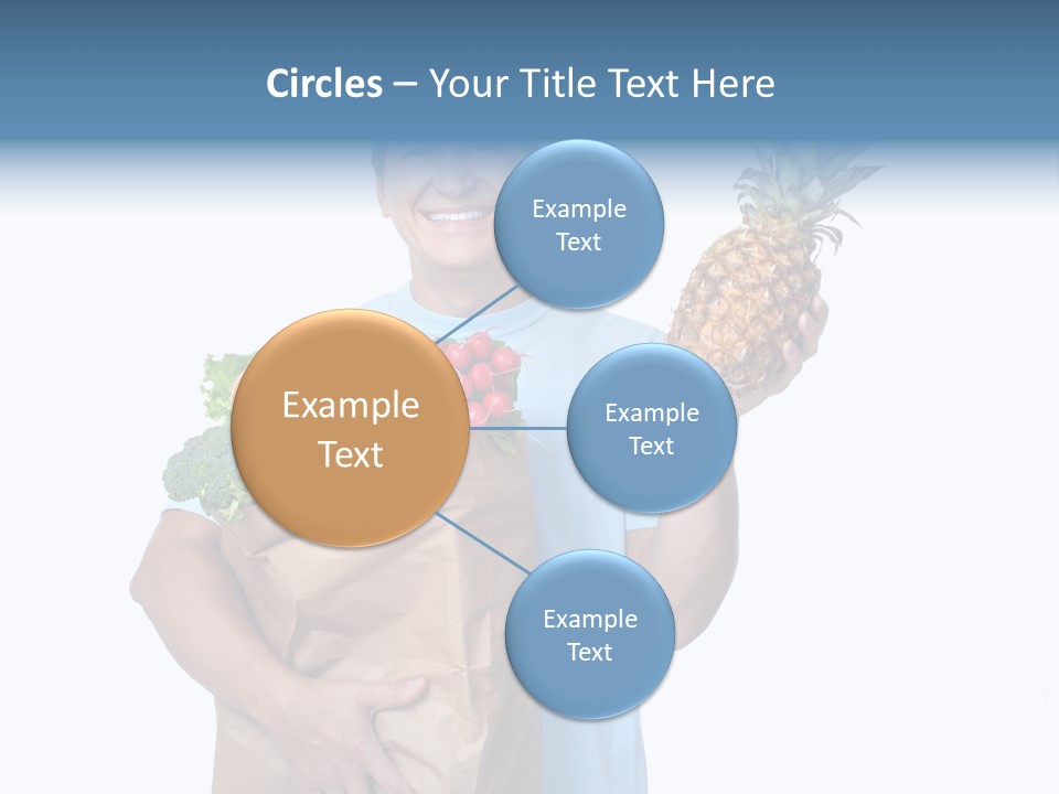 Shopper Customer Vitamin PowerPoint Template