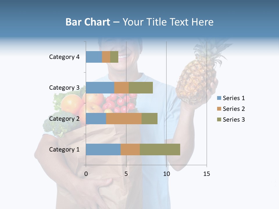 Shopper Customer Vitamin PowerPoint Template