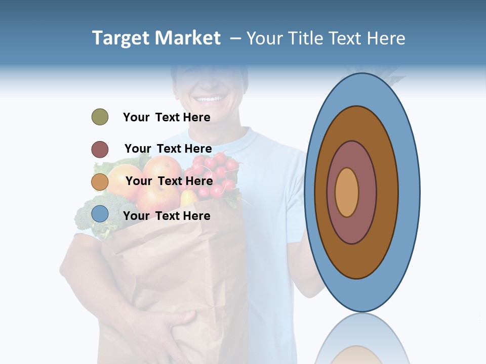 Shopper Customer Vitamin PowerPoint Template