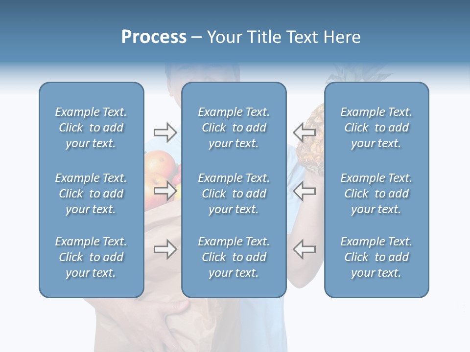 Shopper Customer Vitamin PowerPoint Template