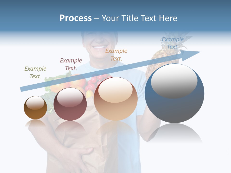 Shopper Customer Vitamin PowerPoint Template