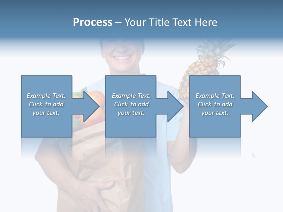 Shopper Customer Vitamin PowerPoint Template