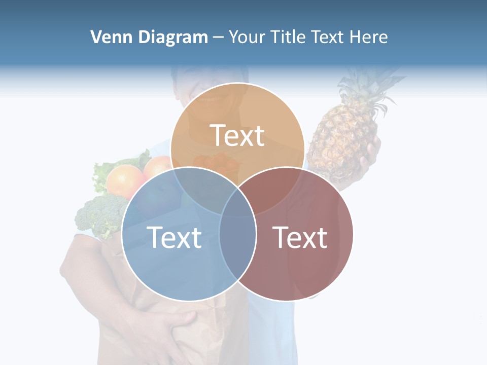 Shopper Customer Vitamin PowerPoint Template