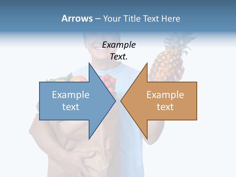 Shopper Customer Vitamin PowerPoint Template