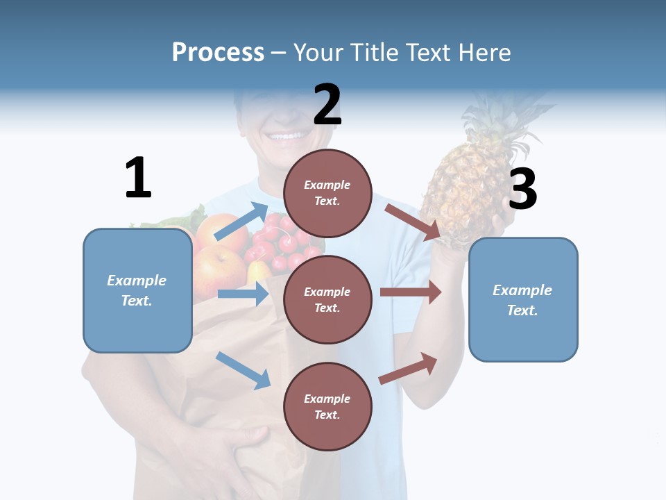 Shopper Customer Vitamin PowerPoint Template