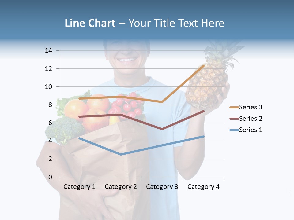 Shopper Customer Vitamin PowerPoint Template