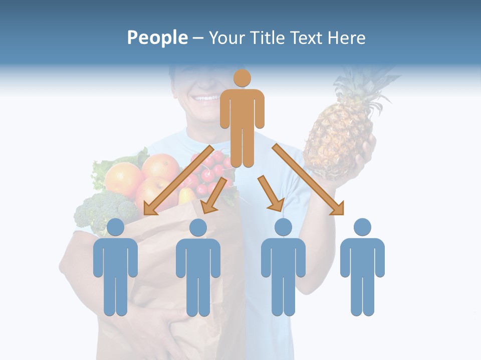 Shopper Customer Vitamin PowerPoint Template