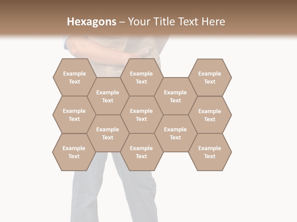 Mall People Bag PowerPoint Template