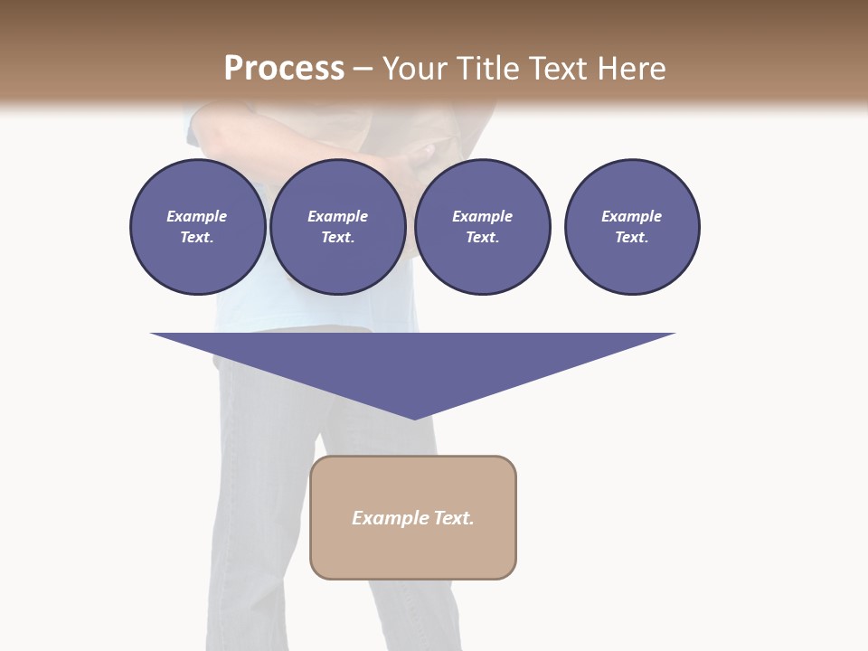 Mall People Bag PowerPoint Template