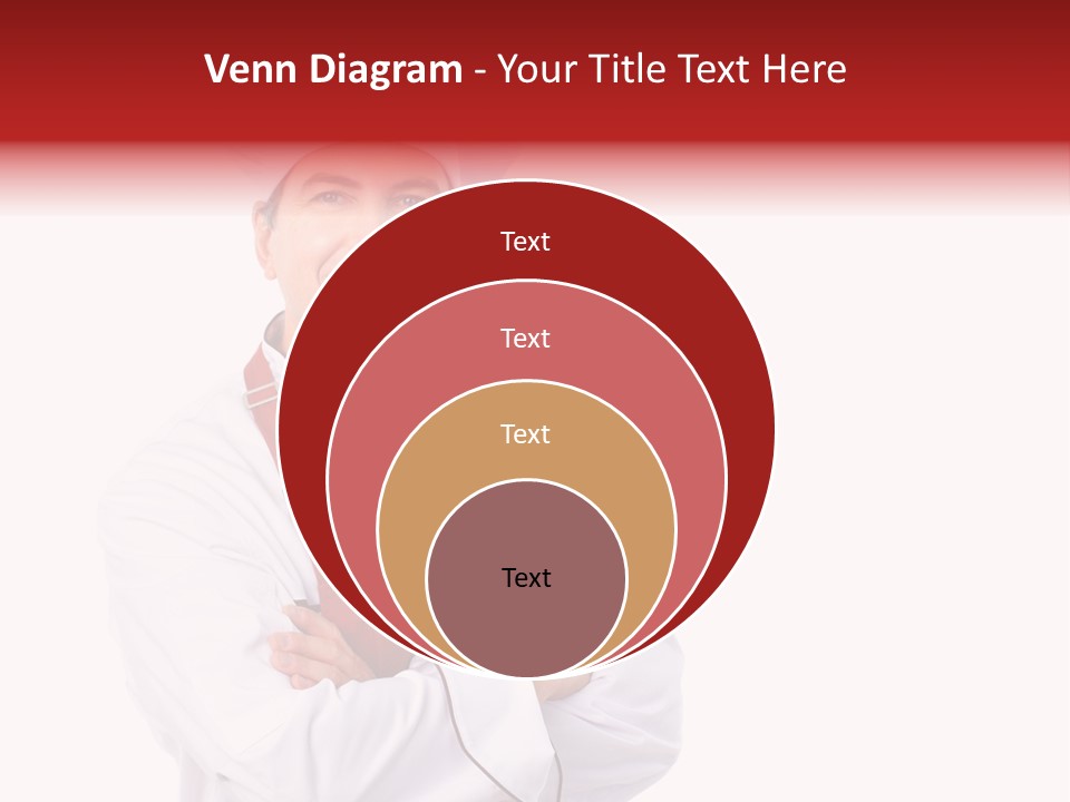 Man Apron Recipe PowerPoint Template