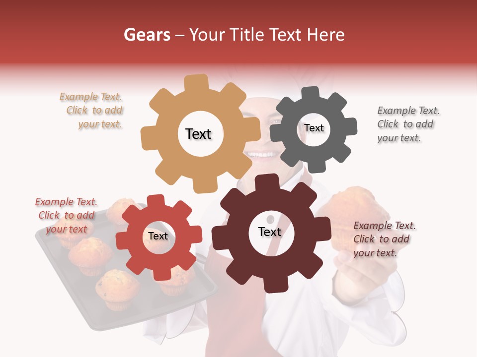 Staff Professional Cake PowerPoint Template