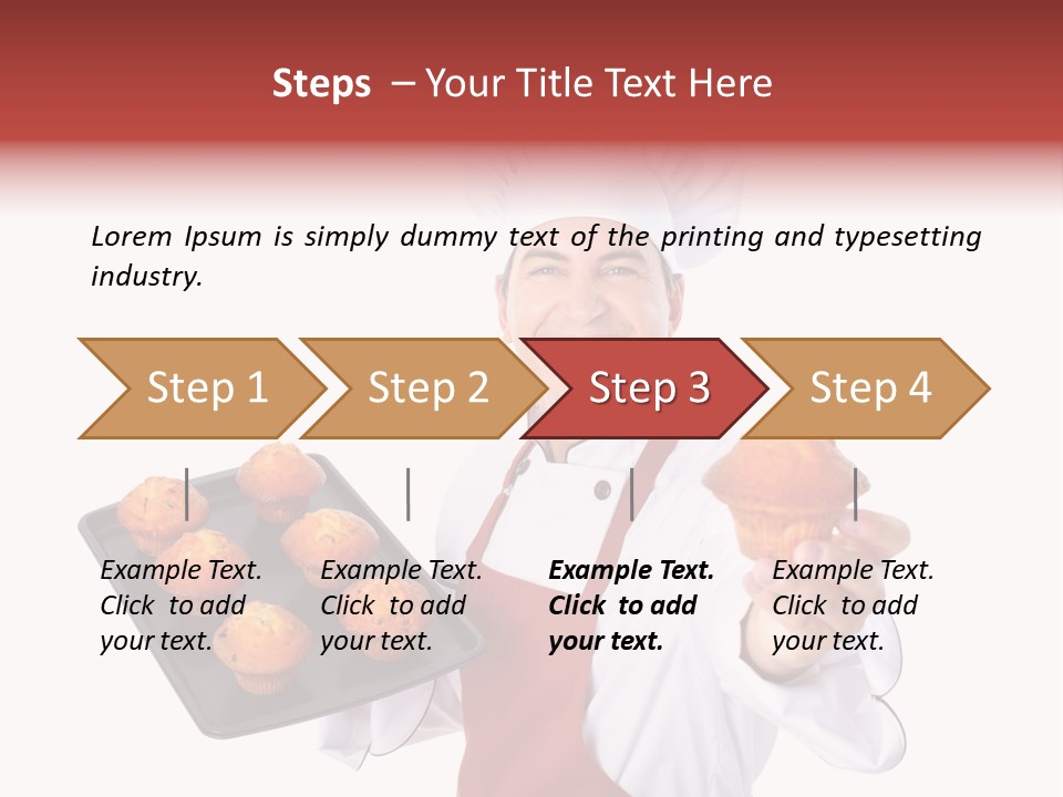 Staff Professional Cake PowerPoint Template