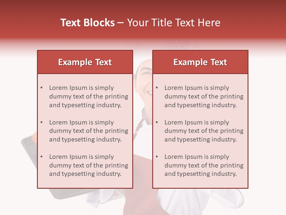 Staff Professional Cake PowerPoint Template
