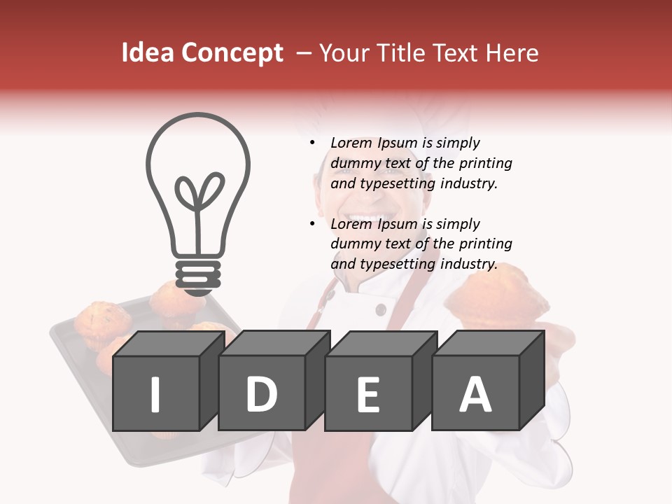 Staff Professional Cake PowerPoint Template