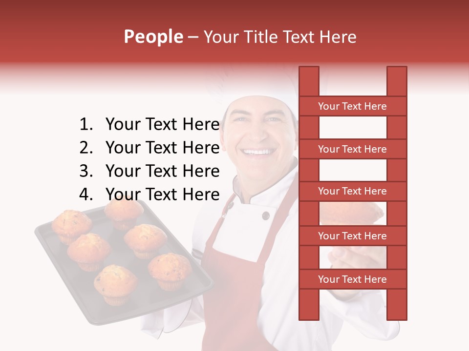 Staff Professional Cake PowerPoint Template