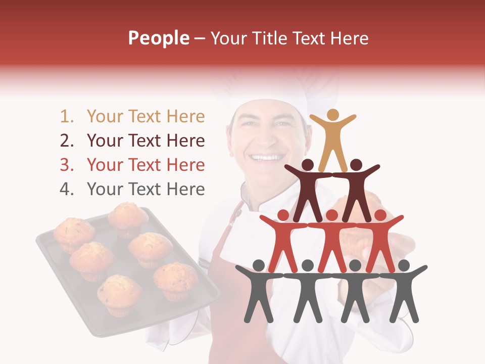 Staff Professional Cake PowerPoint Template