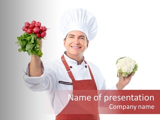 Professional Food Kitchen PowerPoint Template