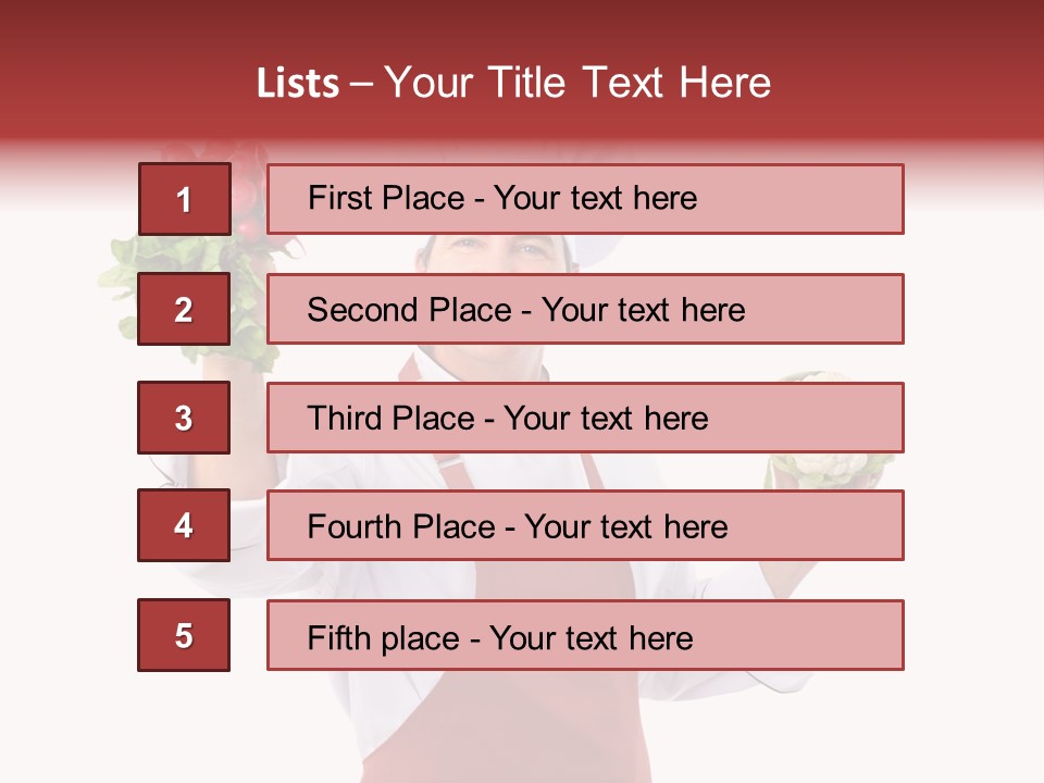 Professional Food Kitchen PowerPoint Template