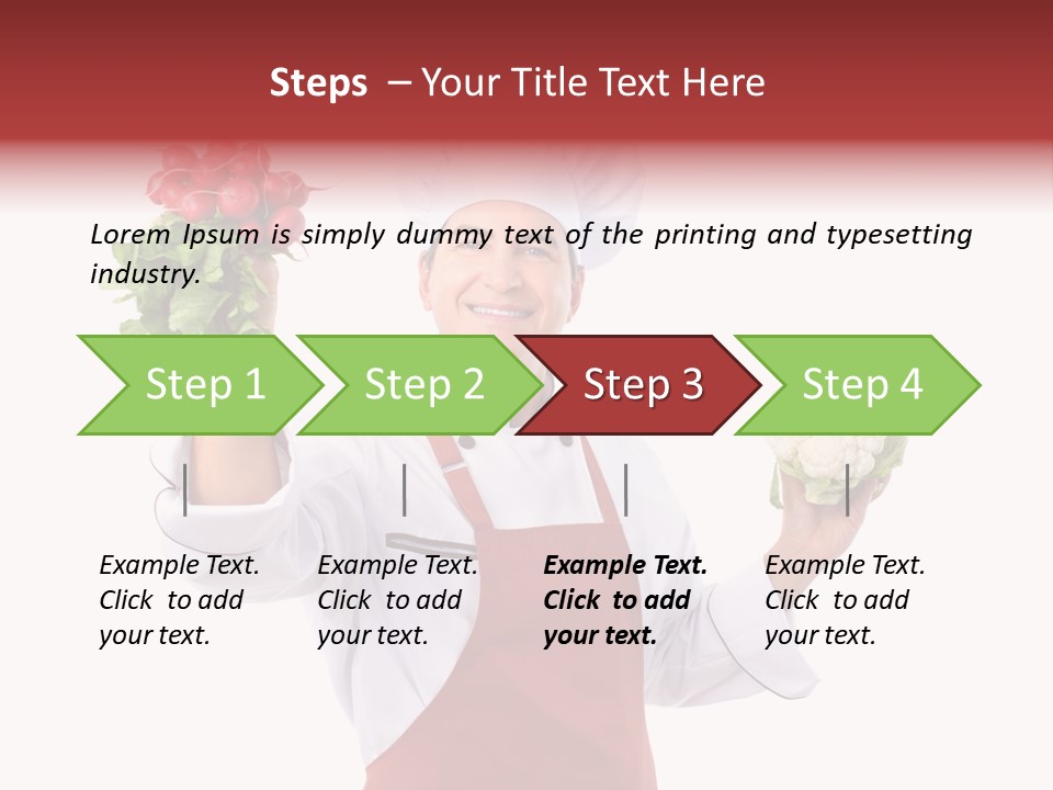 Professional Food Kitchen PowerPoint Template