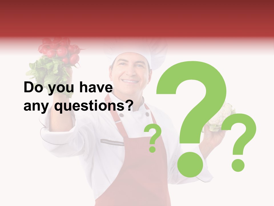 Professional Food Kitchen PowerPoint Template