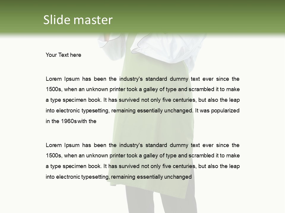 Cook Corn People PowerPoint Template