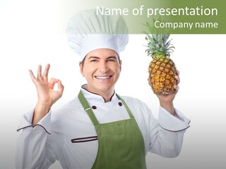 Professional Isolated Profession PowerPoint Template