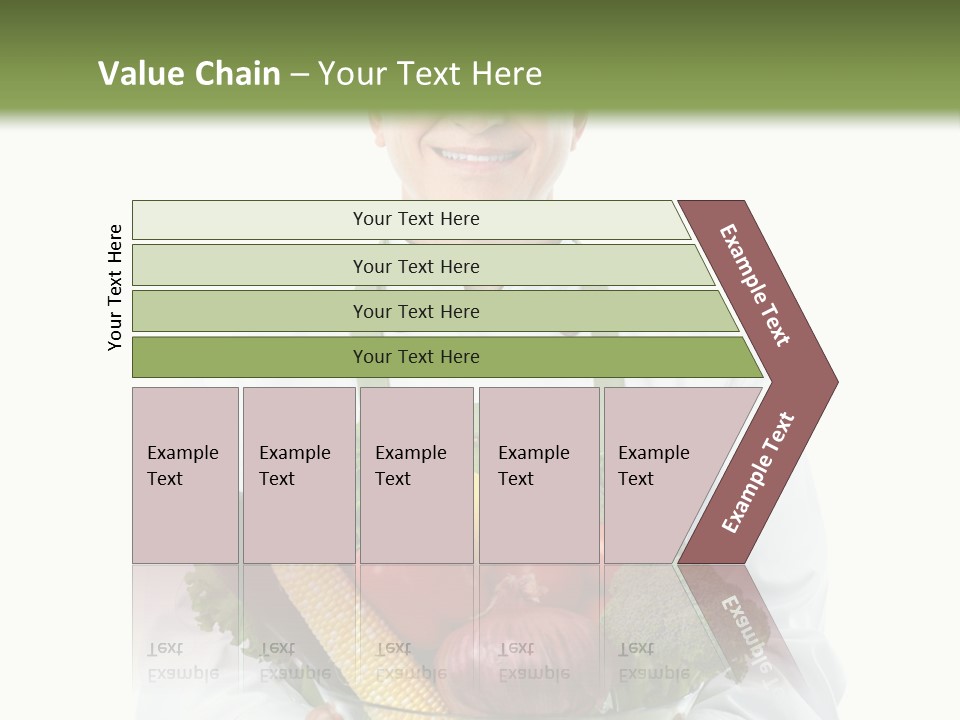 Broccoli Hat Occupation PowerPoint Template